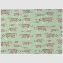 Oerwoud Jaguar Animal Pattern Tissuepapier