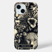  Oerwoud Jaguar Case-Mate iPhone Case (Achterkant)