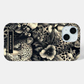  Oerwoud Jaguar Case-Mate iPhone Case (Achterkant (horizontaal))