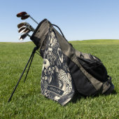  Oerwoud Jaguar Golfhanddoek (Groen)
