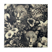  Oerwoud Jaguar Tegeltje (Voorkant)