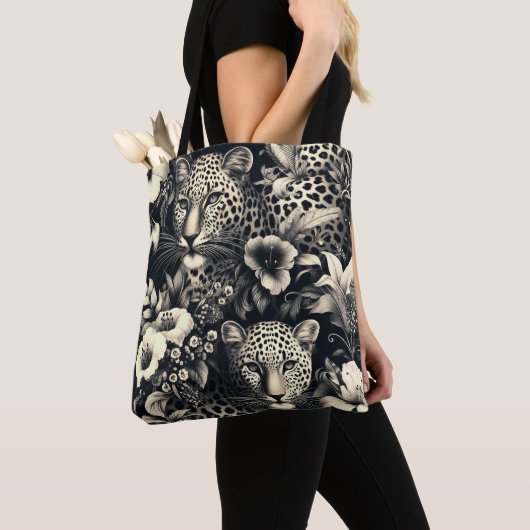  Oerwoud Jaguar Tote Bag (Dichtbij)