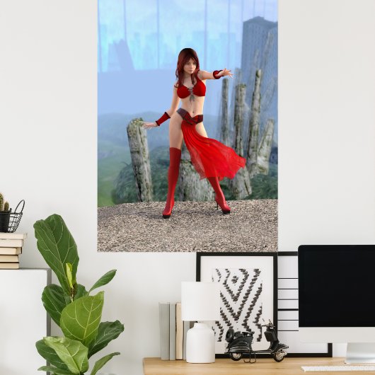 Oerwoud Jamie Poster (Thuiskantoor)