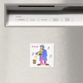 Oerwoud jazzmagneet magneet (Insitu (Vaatwasser))