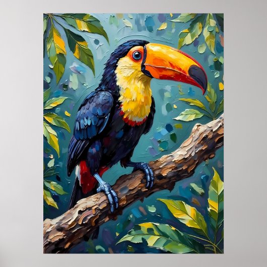 Oerwoud Jewel Poster (Voorkant)