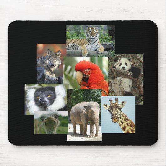 Oerwoud Jewels Mousepad Muismat (Voorkant)