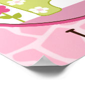 Oerwoud Jill/Girl Elephant Personalized Art Poster (Hoek)