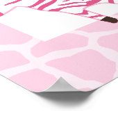 Oerwoud Jilly Alphabet Wall Afdrukken Poster (Hoek)