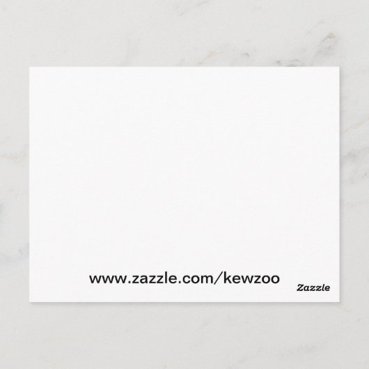 Oerwoud Jive Briefkaart (Achterkant)