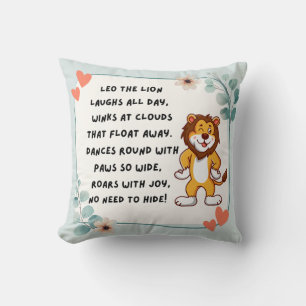 oerwoud Joy - Leo Edition Kussen