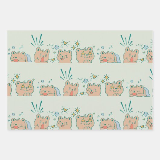 Oerwoud Joy Wrapping Paper (Voorkant 3)