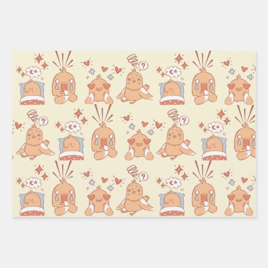 Oerwoud Joy Wrapping Paper (Voorkant)