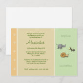 Oerwoud Juice Christening Uitnodigingen (Voorkant / Achterkant)