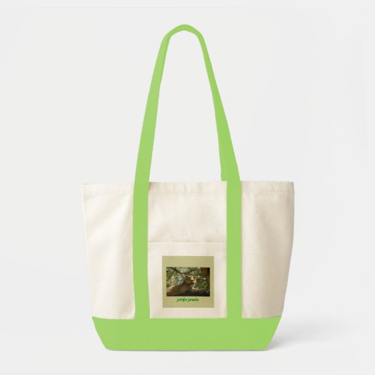 Oerwoud juwelen tote bag (Voorkant)