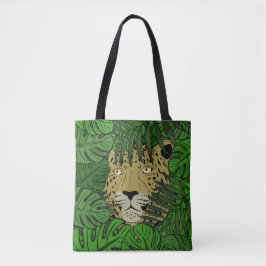 Oerwoud Kat 2 Tote Bag