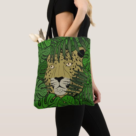 Oerwoud Kat 2 Tote Bag (Dichtbij)