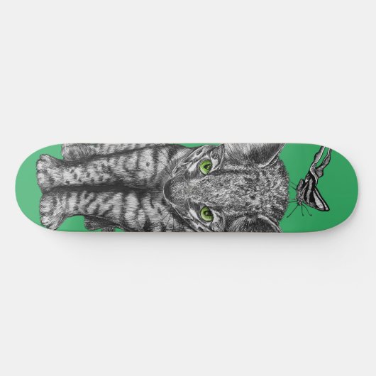 Oerwoud Kat vlinder Persoonlijk Skateboard (Horizontaal)