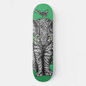 Oerwoud Kat vlinder Persoonlijk Skateboard (Voorkant)