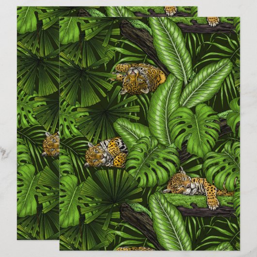 Oerwoud katten (Voorkant / Achterkant)