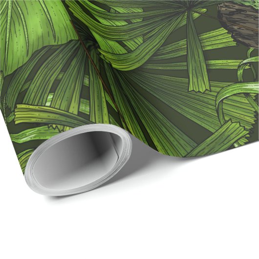 Oerwoud katten cadeaupapier (Rol Hoek)