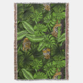 Oerwoud katten deken (Voorkant Verticaal)