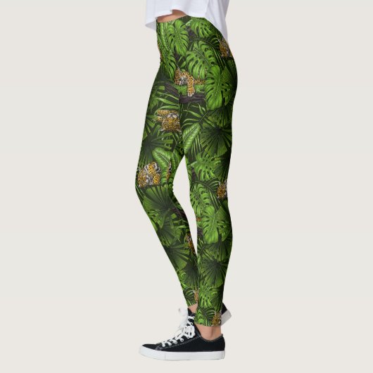 Oerwoud katten leggings (Links)