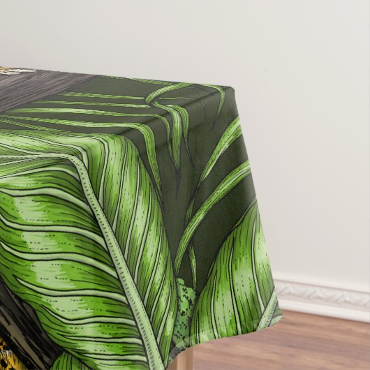 Oerwoud katten tafelkleed (Voorbeeld)