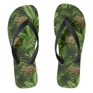 Oerwoud katten teenslippers