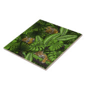 Oerwoud katten tegeltje (Zijkant)