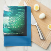 Oerwoud keukenhanddoek (Quarter Fold)