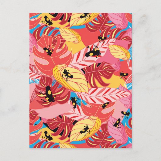 Oerwoud Kikkers Briefkaart (Voorkant)