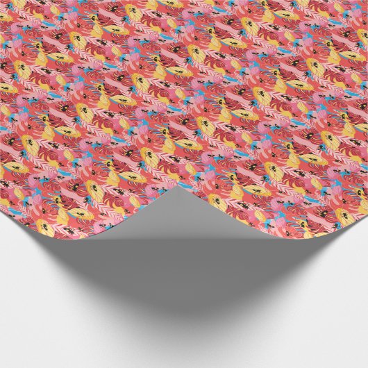 Oerwoud Kikkers Cadeaupapier (Hoek)