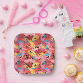 Oerwoud Kikkers Papieren Bordje (Feest)