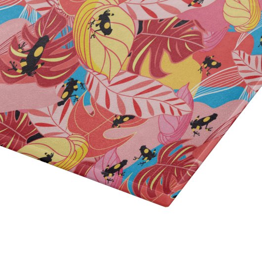 Oerwoud Kikkers Snijplank (Hoek)