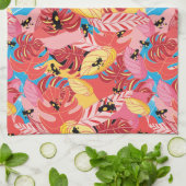 Oerwoud Kikkers Theedoek (Gevouwen)