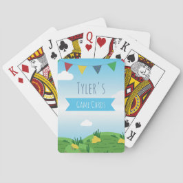 Oerwoud Kinder gepersonaliseerd Pokerkaarten