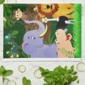 Oerwoud Kitchen Towel Theedoek (Gevouwen)