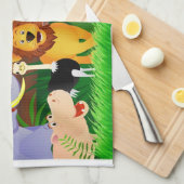 Oerwoud Kitchen Towel Theedoek (Quarter Fold)