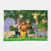 Oerwoud Kitchen Towel Theedoek (Horizontaal)