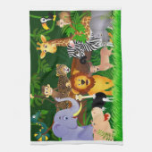 Oerwoud Kitchen Towel Theedoek (Verticaal)