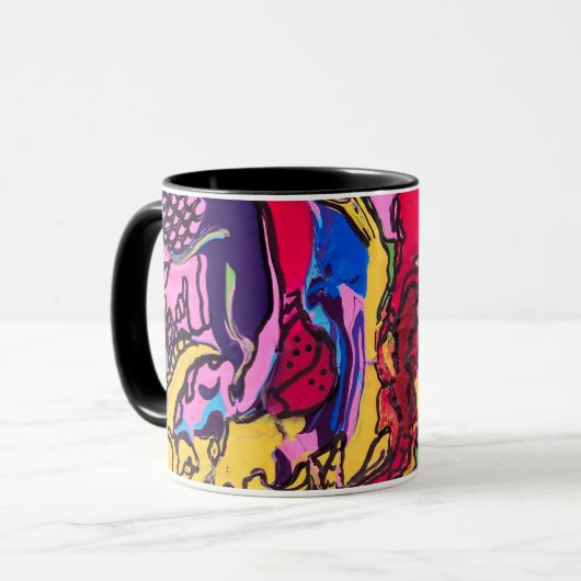 Oerwoud koorts mok (Voorkant links)