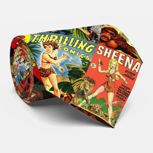 Oerwoud koorts stropdas (Opgerold)