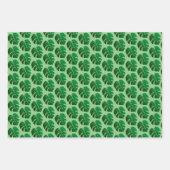 Oerwoud laat een ontwerppapierset achter inpakpapier vel (Voorkant 2)