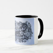 Oerwoud Land Flowers en Ink Rock Song Mok (Voorkant rechts)