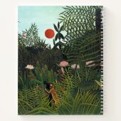 Oerwoud Landscape Bullet Journal Right Name Notitieboek (Achterkant)