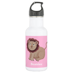 Oerwoud leeuw water Fles