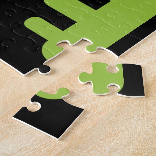 oerwoud leeuwpuzzel legpuzzel (Zijkant)