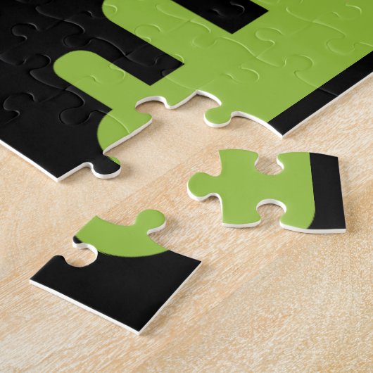 oerwoud leeuwpuzzel legpuzzel (Zijkant)