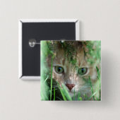 Oerwoud Legend Vierkante Button 5,1 Cm (Voorkant /achterkant)