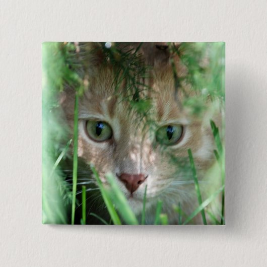 Oerwoud Legend Vierkante Button 5,1 Cm (Voorkant)